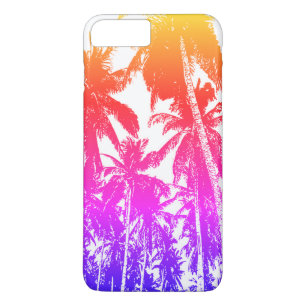 Tropical Palm Trees Pattern Cell Phone Case