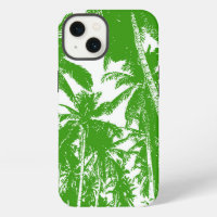 Tropical Palm Trees Pattern Cell Phone Case