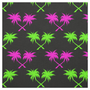 Tropical Palm Trees Pattern Fabric