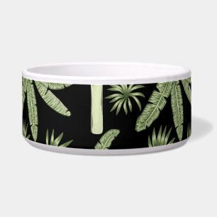 Tropical palm trees seamless pattern