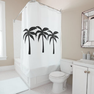 Tropical Palm Trees Shower Curtain