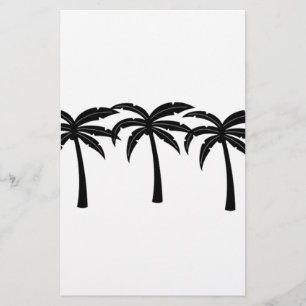 Tropical Palm Trees Stationery