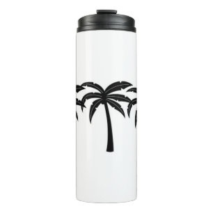 Tropical Palm Trees Thermal Tumbler