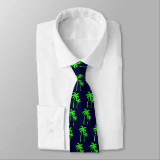 Tropical Palm Trees Tie