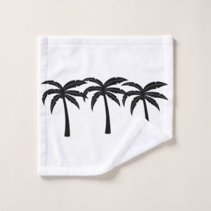 Tropical Palm Trees Wash Cloth