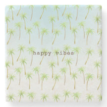 Tropical Palm Trees Watercolor