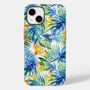 Tropical Palms Print iPhone 14 Case