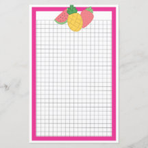 Tropical Paper Planner Inserts