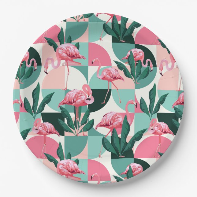 Tropical Paper Plate (Front)