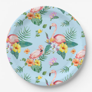 Tropical Paper Plate