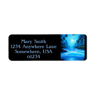 Tropical Paradise 2 Address Label