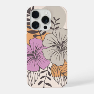 Tropical Paradise Botanical Art, Boho Wall Art  iPhone 15 Pro Case