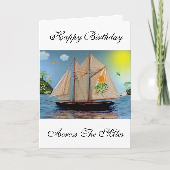 Tropical Paradise Card (Front)