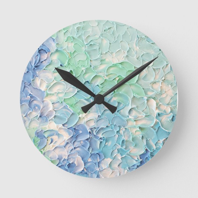tropical paradise coffee mug round clock (Front)