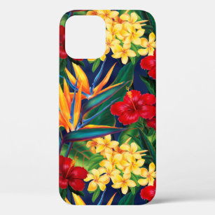 Tropical Paradise Hawaiian Floral Vertical  Case-Mate iPhone Case