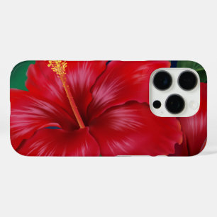 Tropical Paradise Hibiscus Hawaiian  iPhone 16 Pro Case