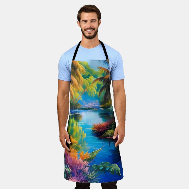 Tropical Paradise II Apron (Worn)