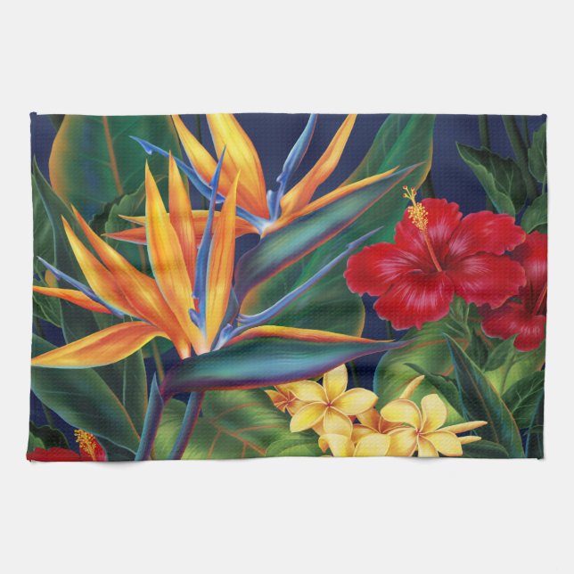 Tropical Paradise Kitchen Towel (Horizontal)