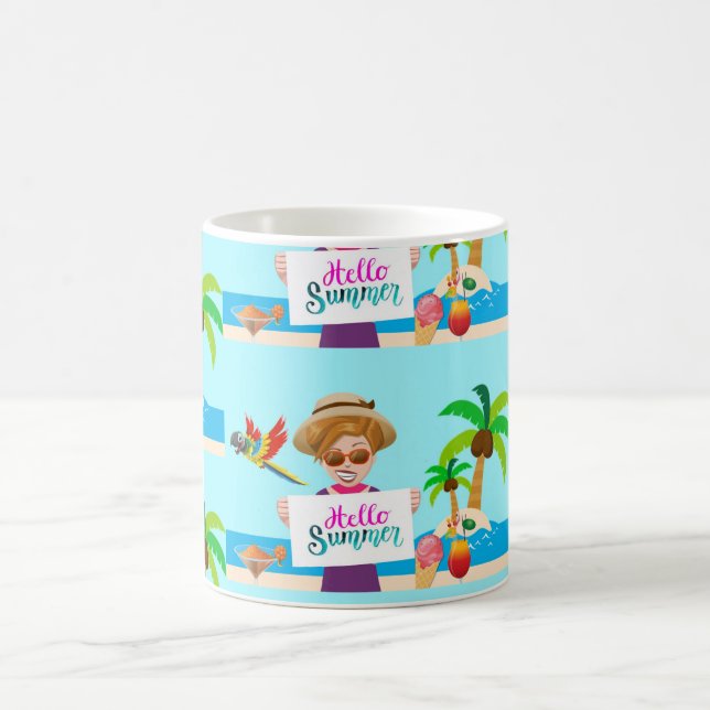 Tropical Paradise Kitchenware Magic Mug (Center)