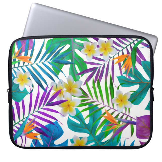 Tropical Paradise Laptop Sleeve (Front)