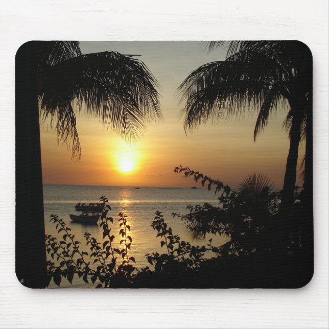 Tropical Paradise Mouse Mat (Front)
