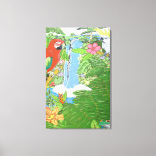 Tropical Paradise on Canvas w/options Print