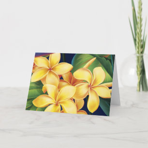 Tropical Paradise Plumeria Cards