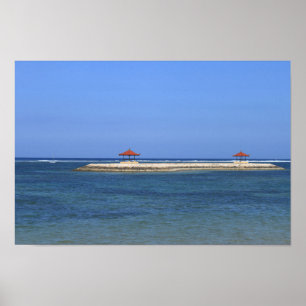 Tropical paradise poster