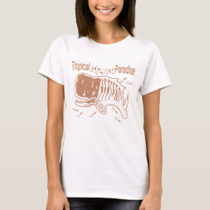 Tropical Paradise Pottwal wal T-Shirt