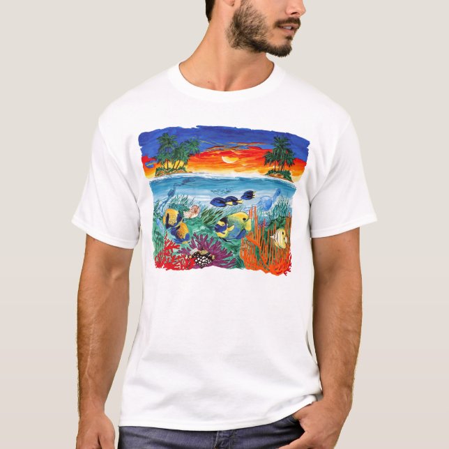 Tropical Paradise T-Shirt (Front)