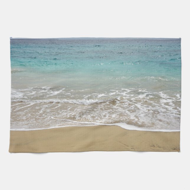tropical paradise tea towel (Horizontal)