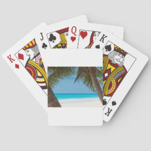 Tropical Paradise Water Beach Sand Surf Destiny Playing Cards