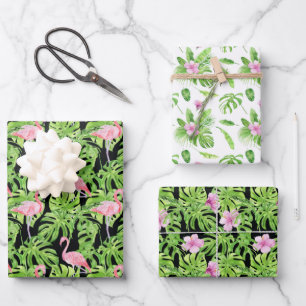 Tropical Paradise  Wrapping Paper Sheet