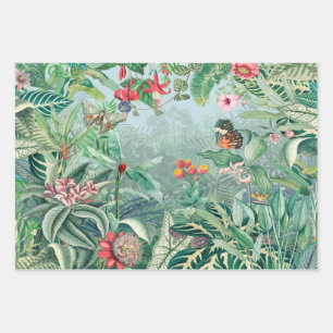 Tropical Paradise   Wrapping Paper Sheet