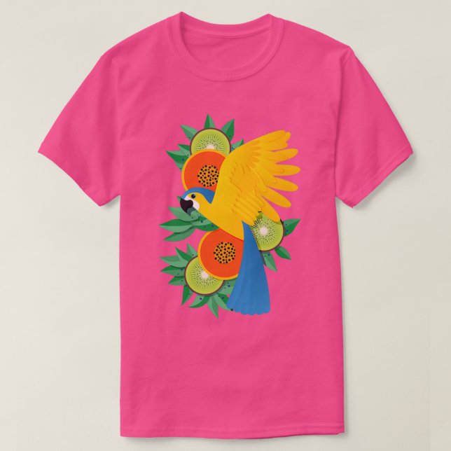 Tropical parrot 3 T-Shirt (Design Front)