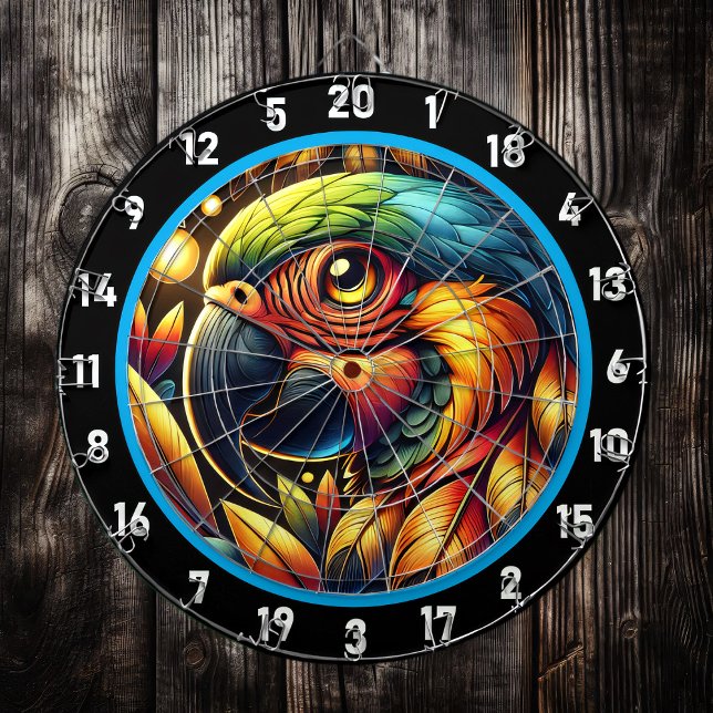 Tropical Parrot Dartboard for Fun Nights (Creator Uploaded)