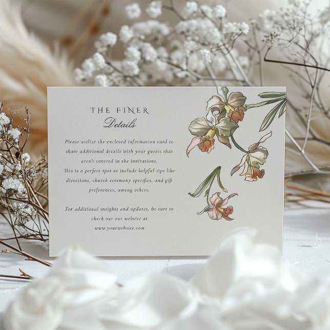 Tropical Parrot Pair Wedding Information Card (Creator Uploaded)