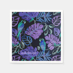 Tropical Parrot Paradise Napkins