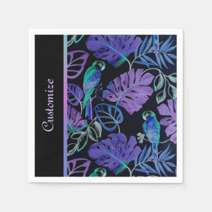 Tropical Parrot Paradise Napkins 2