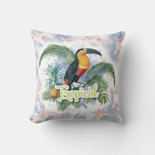 Tropical Parrot Theme Cushion
