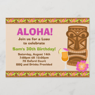Tropical Party Invitation