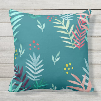 Tropical Pattern #4 Outdoor Cushion