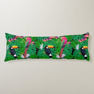 Tropical Pattern Body Cushion