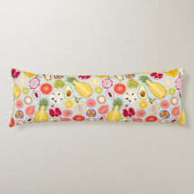 Tropical Pattern Body Pillow