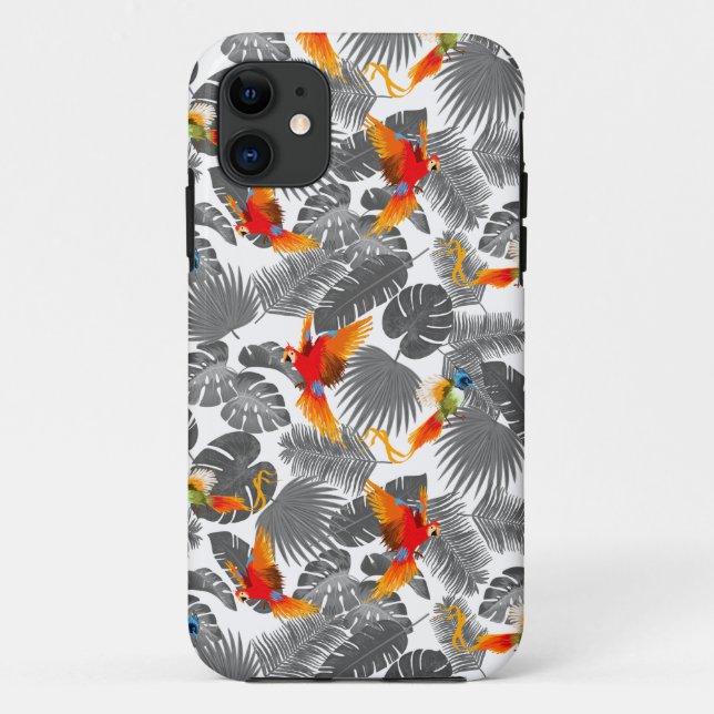 tropical pattern Case-Mate iPhone case (Back)