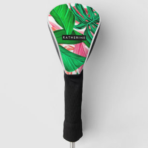 Tropical Pattern Golf Head Cover
