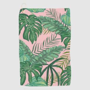Tropical Pattern Golf Towel