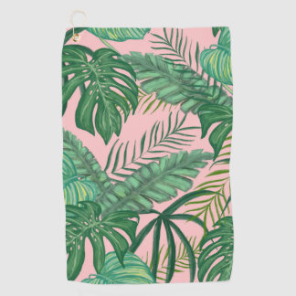 Tropical Pattern Golf Towel