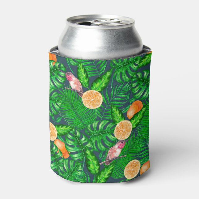 Tropical pattern, hummingbirds can cooler (Can Front)