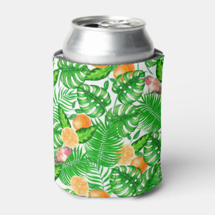 Tropical pattern, hummingbirds II Can Cooler